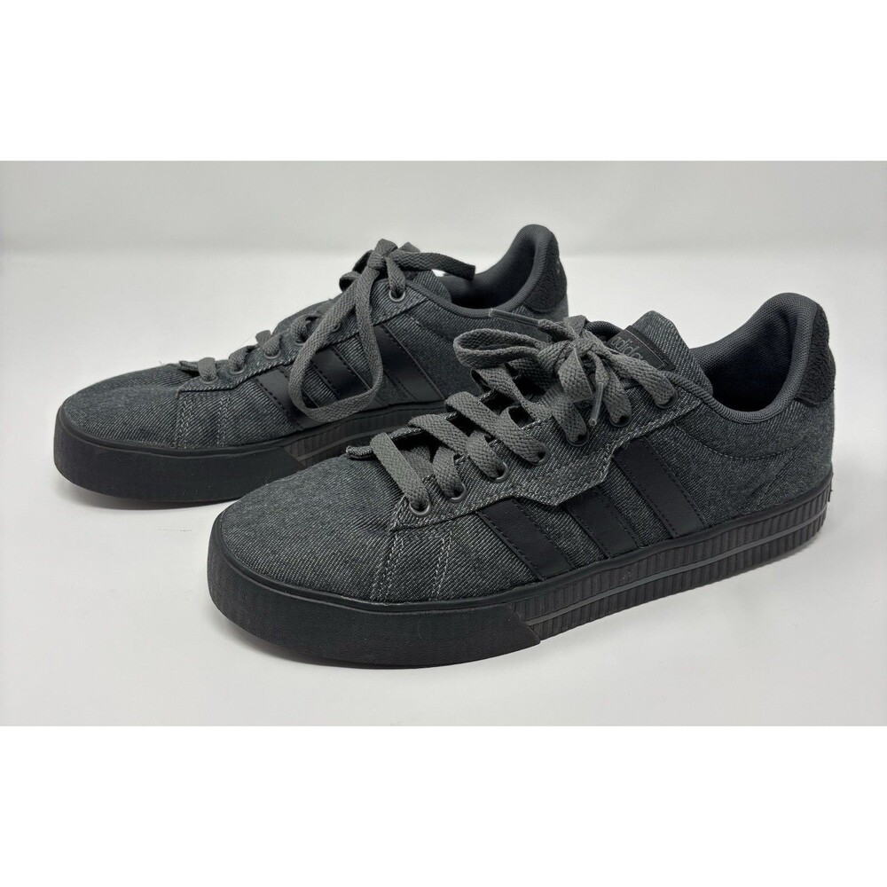 Adidas Daily 3.0 Sneakers Mens Sz 8 Gray Comfort Skateboard Shoes GY5482